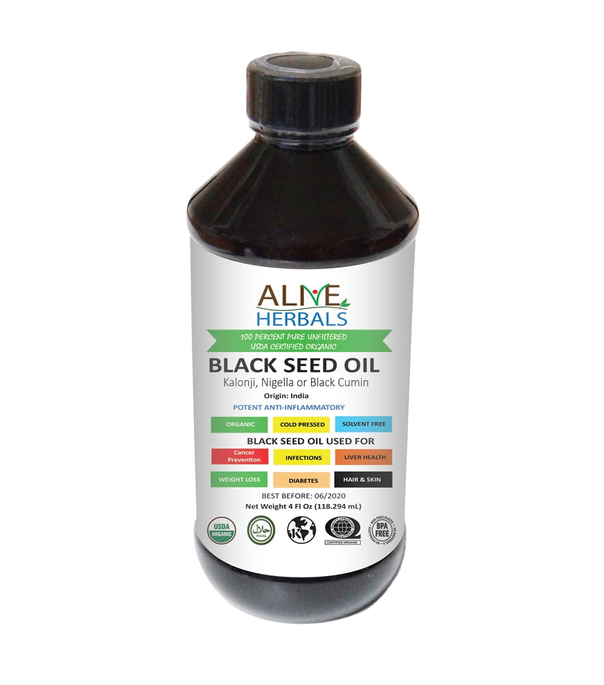 Black Seed Oil Plastic Bottle